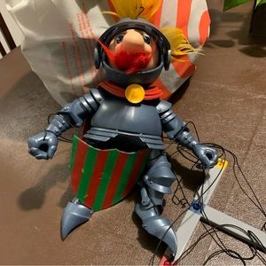 Sir Dorric Knight Marionette designed by Daniel Oeates for Bozart 2002